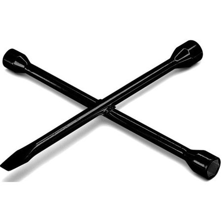 PERFORMANCE TOOL 14 In Sae/Mm 4 Way Lug Wrench, W9 W9